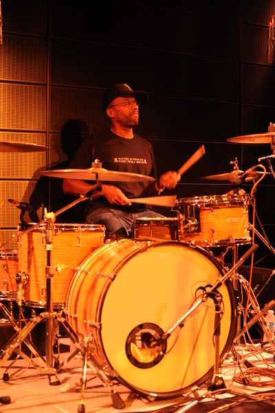 Chuck Treece was on drums for a show after